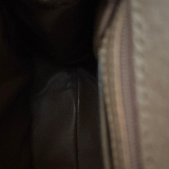 Valentino Garavani Brown Leather Top-Handle Crossbody Bag with Gold Hardware - Picture 8 of 9